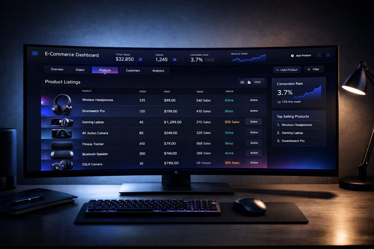 Store Creation Dashboard
